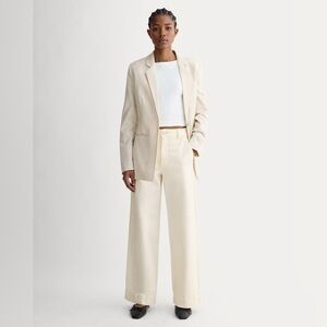 NWT - Everlane - the Utility Wide-Leg Pant - Color: Bone - Size: 10